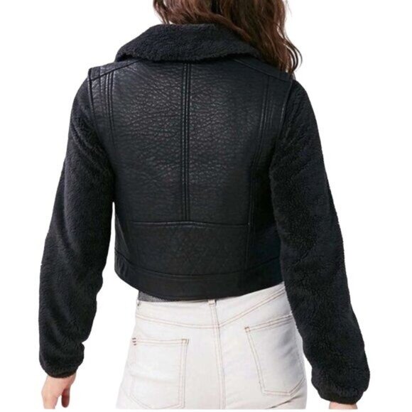 Urban Outfitters BDG Black Moto Jacket - Picture 4 of 7